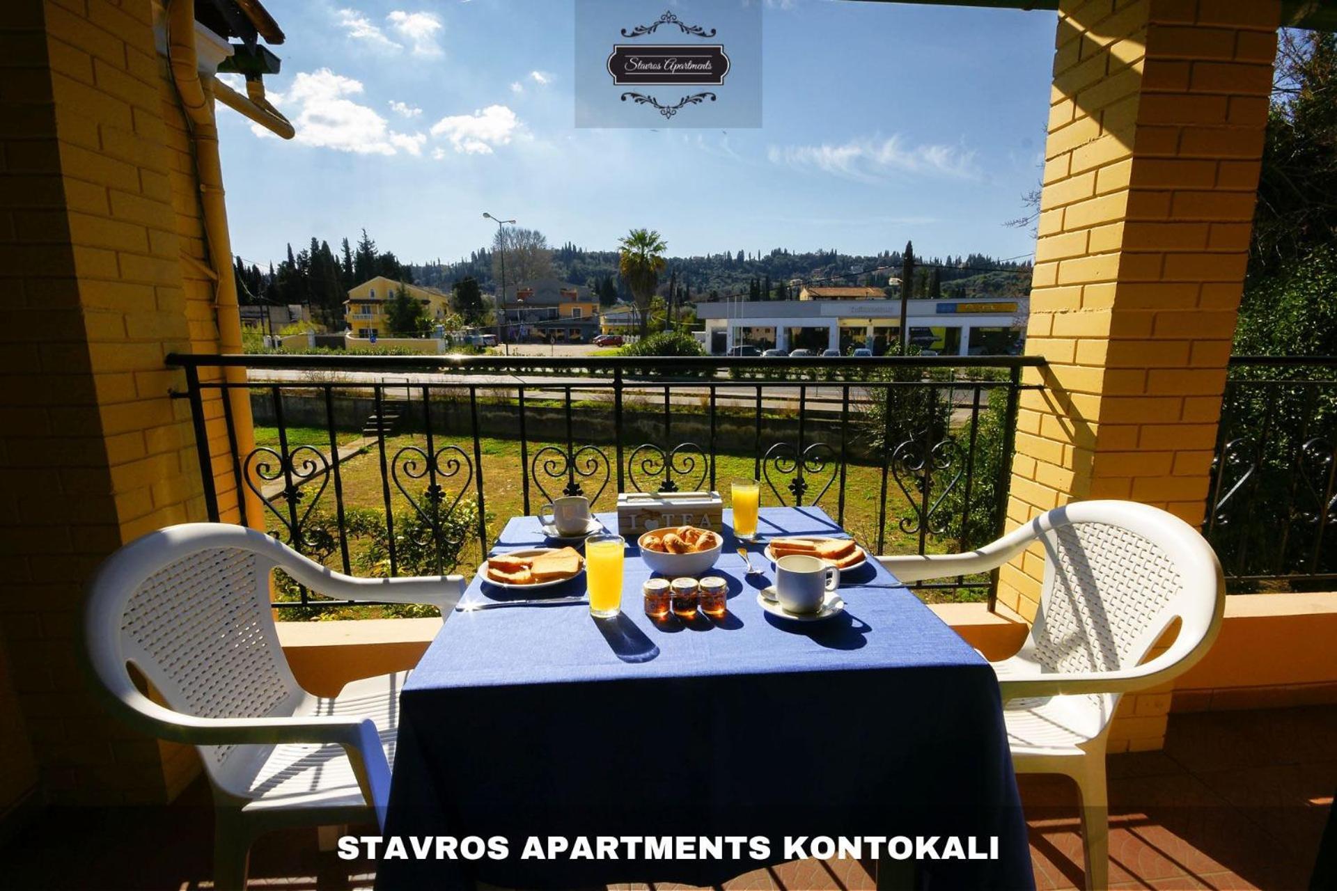 Stavros Apartments Kontokali Next To Gouvia Marina Exterior photo